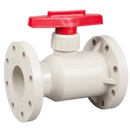 PPR PPH Flange Ball Valve - BAODI DN100 DN125A DN150A