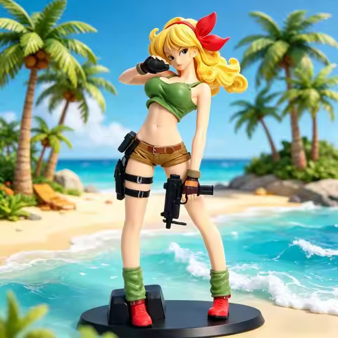 25cm/9.84in Anime Dragon Ball Lunch Anime Launch Figurine Ornament Model Desktop Decodration Christm