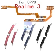 For OPPO Realme 3 3i Power Volume Side Button Flex Cable Keys button Replacement Part