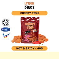 [HALAL] Lekor Bites Crispy Fish | Keropok Lekor Ikan - Hot & Spicy (40g）