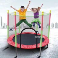 【original】 Indoor Kids Trampoline Family Toy Small Bouncing Bed Household Jumping Bounce Bed With Protecting Wire Net