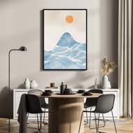 山間雲海II - 日本掛畫/日本料理店/日式風格/日本風景/雲海