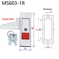 Kunci panel / kunci MS-603-1/ Kunci push lock / Push lock Panel / Push lock untuk Box Panel Listrik