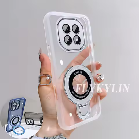 Phone Case For OPPO Reno 14F 14 Pro 12F 13F A17 A5 A9 A54S A53S Thin Bracket Can Magnetically Attrac