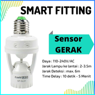 COD TaffLED Fitting Lampu Bohlam E27 Infrared Sensor / fitting lampu bohlam sensor cahaya otomatis p