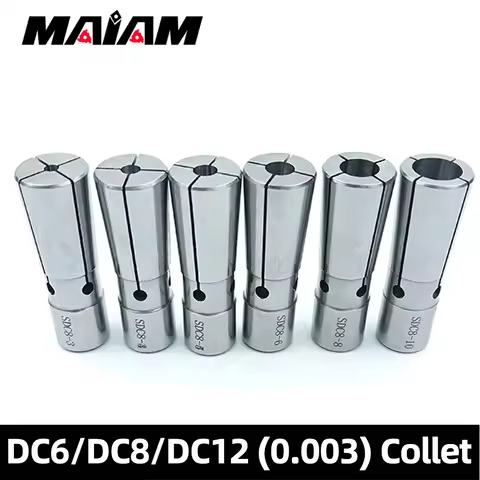 High Precision 0.003 Collets DC4 DC6 DC8 DC12 Back Pull Extension BT30 BT40 HSK32 HSK40 HSK63 Tool H