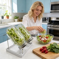 [CITI] 70/86MM Wide Mouth Jar Sprouting Lid Stainless Steel Bean Sprouts Growing Lid Mung Bean Plant