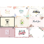 Greeting card / gift card / greeting card A6 size / thick art paper material