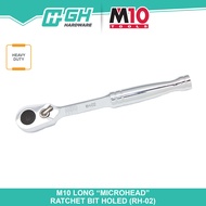 [ GH HARDWARE ] M10 Long "Microhead" Ratchet Bit Holder - RH 02