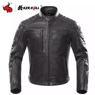 JAKET KULIT MOTOR PRIA ASLI DOMBA GARUT | JAKET KULIT TOURING SUPER ORIGINAL WARNA HITAM TERBARU