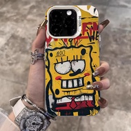 OPPO case Bob sponge is afraid to turn over eyes For realme F19 A36 A38 A57 A58 A16 A17 A60 A77 C11 