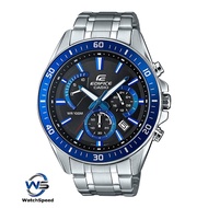 Casio Edifice EFR-552D-1A2 Chronograph Stainless Steel Band 100M Men's Watch