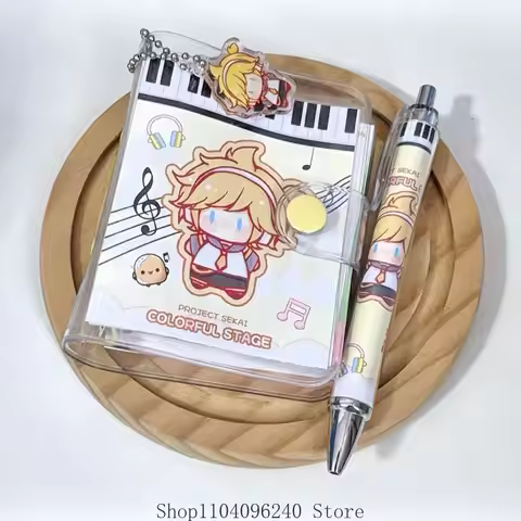 Kamishiro Rui Tenma Tsukasa Anime Cosplay Halloween Mini Cartoon Student Note Removable Notebook Mas