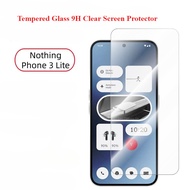 For Nothing Phone 3a Lite Glass Nothing Phone 3A Lite Tempered Glass 9H Clear Screen Protector Nothi