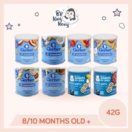 BB King Kong Gerber Lil Crunchies App Sweet Potato/Ranch/GardenTomato/Mild/Veggie/Teether Snack 42G