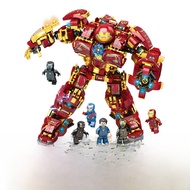 Leyi 76026 Building Blocks Hero Avengers Iron Series Hulk Destroyer Children's Educational Assembli
