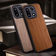 Case for Oneplus 15 113 13R 12 12R 11R 10T Pro funda bamboo wood pattern Four-corner Explosion-proof