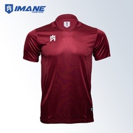 IMANE JERSEY V-THREE MAROON