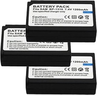 3 pack BP-1310 Replacement Camera Battery 7.4V 1200mAh for Samsung NX11 NX20 NX5 NX10 NX100 Camera