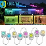 GLENES RGB Lights, App Remote Control IP67 Eaves Lights, Decorative Lights Bluetooth Waterproof Smar
