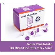 UNGU Bd MICRO FINE 5 mm_PURPLE INSULIN JARUM