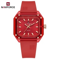 NAVIFORCE 7106 Flower Cube Textured Polygon Luminous Waterproof Women's Watch