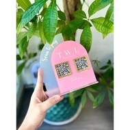 QR Code Holder Stand Desktop Acrylic Barcode Scanner Holder Personalized Acrylic Qr Stand Multi QR