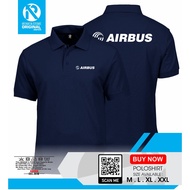 2024 Airbus Aircraft Polo Shirt A318 A320 A350 A380 3d Printed Fully Sublimated Polo Shirt Size Xs-6