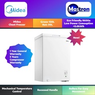 Midea 130L Chest Freezer | Peti Beku | Gross: 130L Net: 99L | MD-RC151FZB01 | Peti Freezer Midea 130