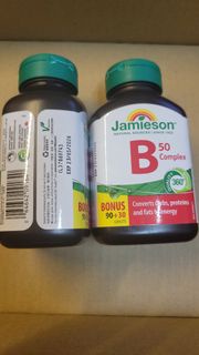 Jamieson 維他命B雜 Complex B50 Natural Sources