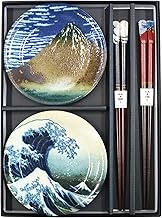 Hokusai Katsushika Hokusai Ukiyo-e 36 Views of Fugaku Hokusai, Small Plate, Chopsticks Gift, Dish Se