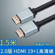 Rock Fashion Hall HDMI Male To 1.5m Version 2.0 3D Effect Audiovisual Transmission Cable 1080P 4K 19
