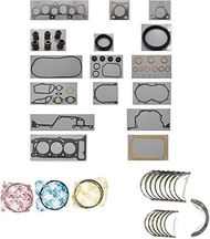 Engine complete overhaul full gasket set kit main crankshaft connecting bearing piston ring Compatib