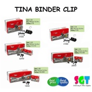 Tina Binder Clips (19mm, 25mm, 32mm, 41mm, 51mm) 12`s/Box