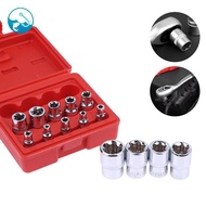 [ritonlywond] 14pcs/set E-TORX Soet Set - Premium Female Torx Soet Set, Ultimate Torque Star Soets, 