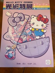 Hello kitty 光影特展海報