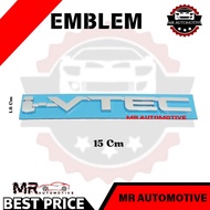 Original I-Vtec IVtec Large HRV CRV Trunk Logo Emblem