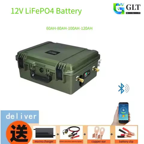 12V 120AH 100AH 80AH 60AH LiFePO4 Battery 12v lifepo4 battery120ah,100ah,80ah battert 12v Lithium ir