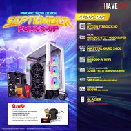 คอมประกอบ iHAVECPU SEPD5-095 RYZEN 7 7800X3D / RTX 4080 SUPER 16GB / B650M / 32GB DDR5 5200MHz (SKU-