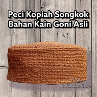 Peci Kopiah Bahan Kain GONI Songkok Pria Dewasa Terbaru Bisa COD