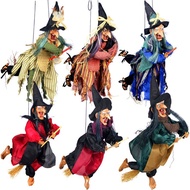 Halloween props, voice-activated witch hanging ghost, KTV haunted house bar nightclub deco万圣节道具 声控巫婆