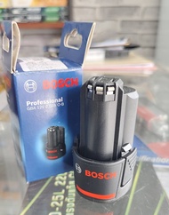 Bosch แบตเตอรี่ รุ่น GBA(ของแท้100%)แบตเตอรี่ขนาดเล็ก 12 V 2.0 Ah ระบบ 12V  อะไหล่สว่านแบต ใช้กับเคร