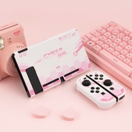 LUXMYTHEX Geekshare Nintendo Switch Case CyberPunk 2077 Pink Mecha Cyber Girl Premium Nintendo Switc