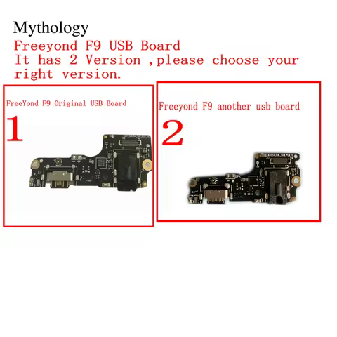 For FreeYond F9 USB Board Microphone Original Mobile Phone Charger Circuits
