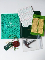 勞力士 Rolex 翻譯書，紅吊牌 及 日曆卡