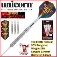 Unicorn Dart Steel Tip Ted Evetts Phase 2 Tungsten 90% (23G)