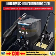 ✦Ready, cod✦Digital Soldering Station 8586 Heat Gun Soldering Blower Heat Air Gun Soldering 2 in 1 S