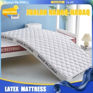 Funylife Tilam Mattress Queen/King Mattress Topper Foldable Mattress Thickened Tatami Foam Bed Mattr