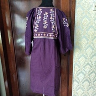UNGU Top Gisela Purple Bohemian Blouse