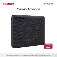 Toshiba canvio®ฮาร์ด Drive1TB แบบพกพา Advance V10/2TB/4TB USB 3.2 SuperSpeed HDD รุ่น2.5 V10ความปลอด